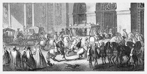The Ambassadors Reception At Versailles, (1885). Artist: Parrocel