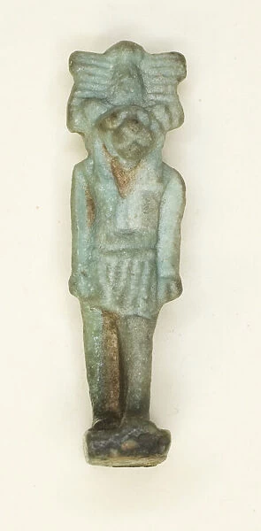 Amulet of the God Mahes, Egypt, Late Period, Dynasties 26-31 (664-332 BCE)