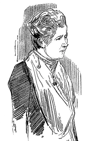 Annie Besant (nee Wood) (1847-1933), British socialist and theosophist, 1890