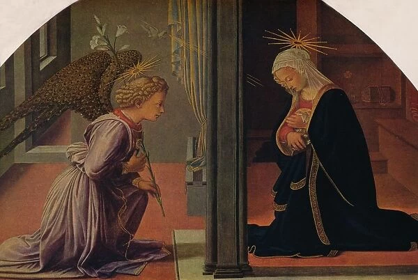 The Annunciation, c1435-1440. Artist: Filippo Lippi
