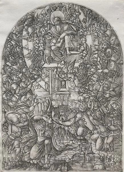 The Apocalpse: St. John Summoned to Heaven, 1555. Creator: Jean Duvet (French, 1485-1561)