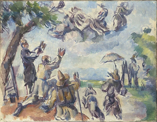 Apotheosis of Delacroix, 1890-1894