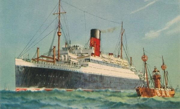 Ascania, Cunard White Star, 1920s
