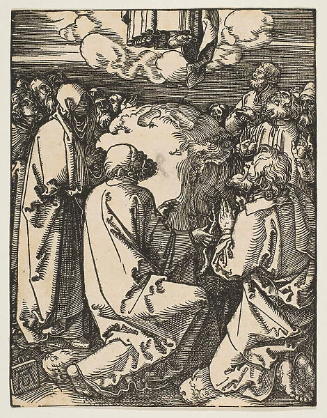 The Ascension, from The Small Passion, ca. 1510. Creator: Albrecht Durer