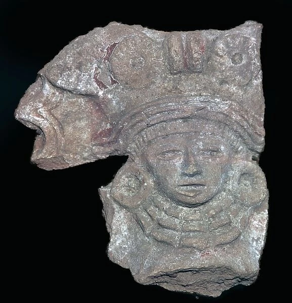 Aztec terracotta figure