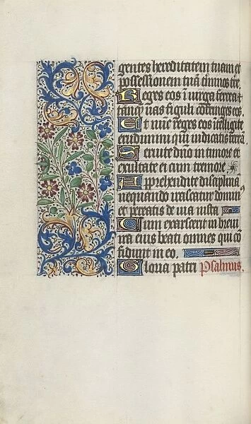 Book of Hours (Use of Rouen): fol. 58v, c. 1470. Creator: Master of the Geneva Latini (French