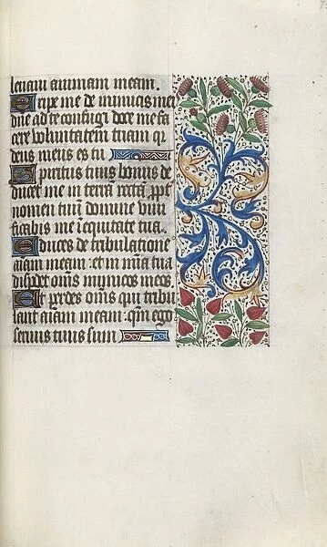 Book of Hours (Use of Rouen): fol. 92r, c. 1470. Creator: Master of the Geneva Latini (French