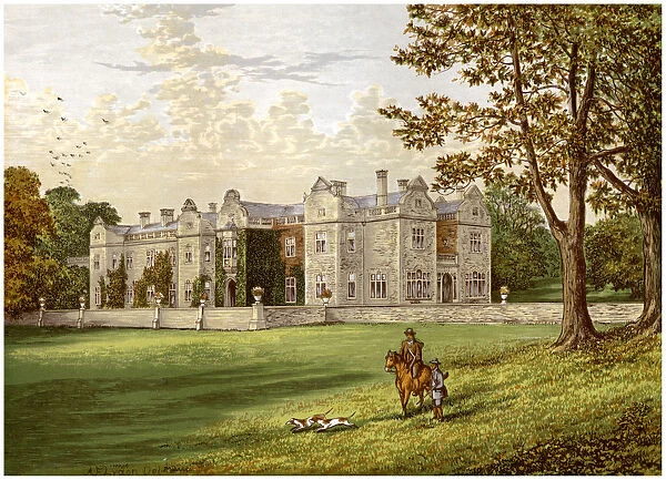 Brantingham Thorpe, Yorkshire, home of the Sykes family, c1880