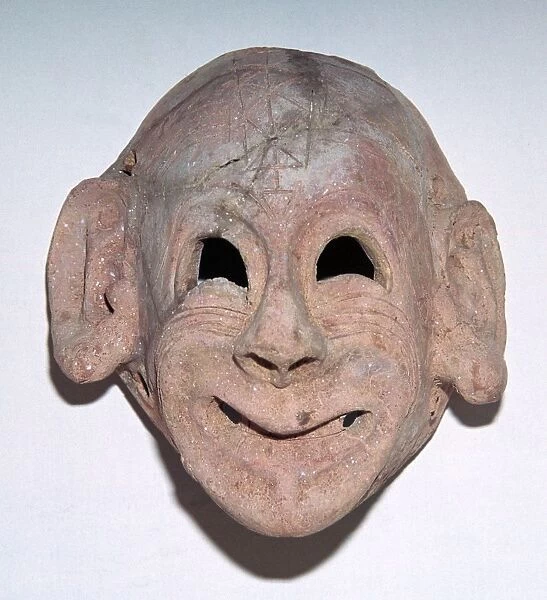 Carthaginian grinning mask, 6th century