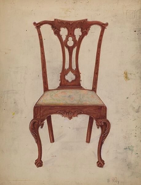 Chair, 1935  /  1942. Creator: Suzanne Roy