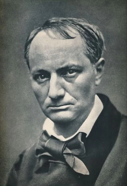 Charles Baudelaire, 1863, (1939). Artist: Etienne Carjat