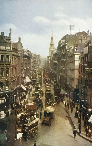 Cheapside, London, c1910. Creator: Unknown
