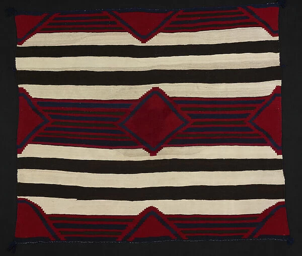 Chief Blanket (Third Phase), Southwest, c. 1860 / 65. Creator: Unknown