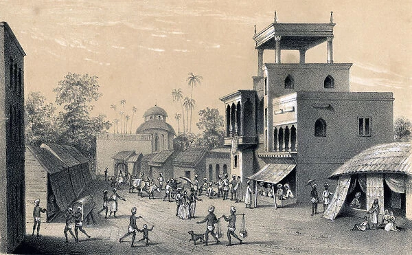 Chittapore road, Calcutta, 1847