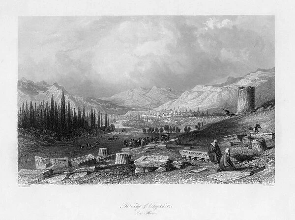 The city of Thyatira (Akhisar), Turkey, 19th century. Artist: Sam Fisher