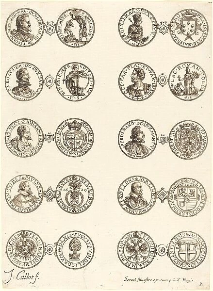 Coins [plate 8]. Creator: Jacques Callot