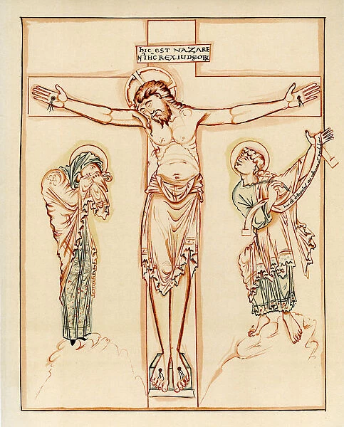 Crucifixion, 980-1000 AD