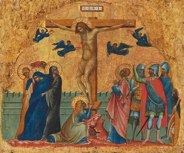 The Crucifixion, c. 1340  /  1345. Creator: Paolo Veneziano