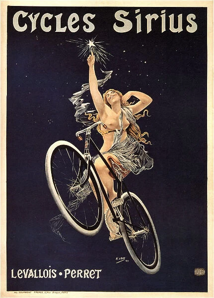 Cycles Sirius, 1899. Artist: Gray (Boulanger), Henri (1858-1924)
