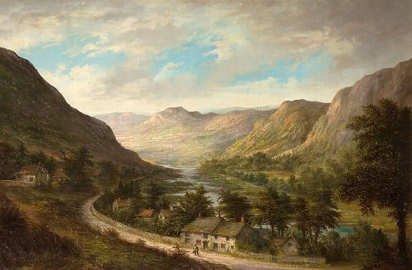 Elan Valley, Radnorshire, 1893. Creator: William R. Stone