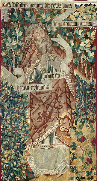 Elias (fragment) from The Transfiguration of Christ, Flanders, 1460  /  70. Creator: Unknown