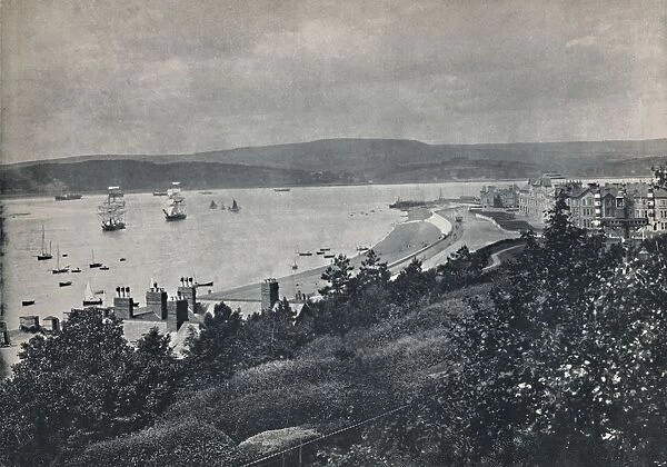 Exmouth - View Showing the Beach and the Opposite Shore, 1895