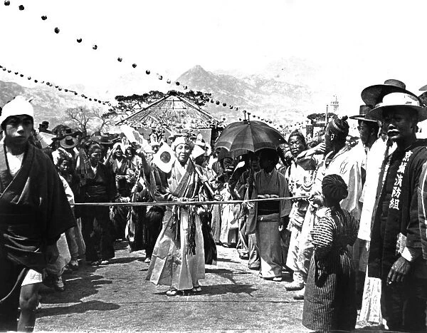Festival, Korea, 1900