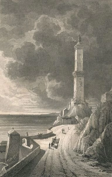Genoa. Light House, 1818. Creator: Charles Askey