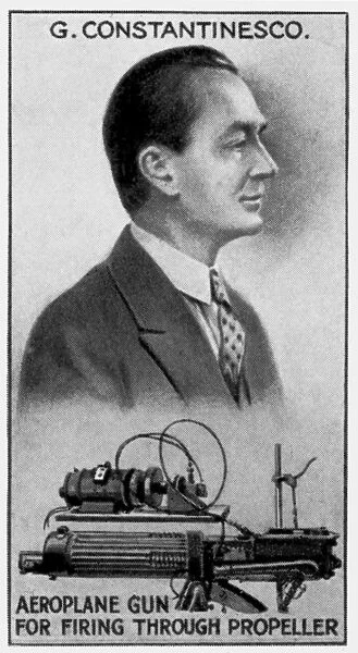 George Constantinescu, Romanian scientist, engineer and inventor, (c1924)
