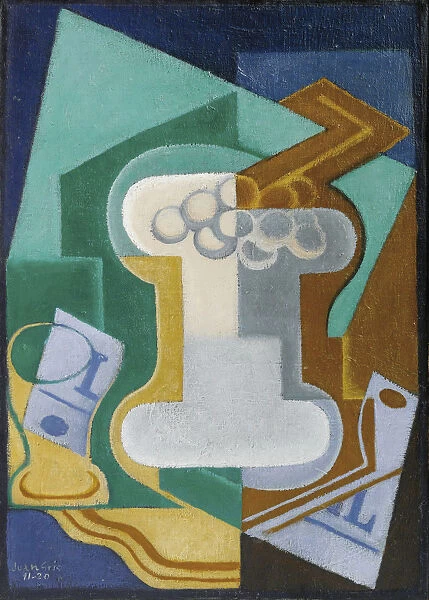 Glass and fruits, 1920