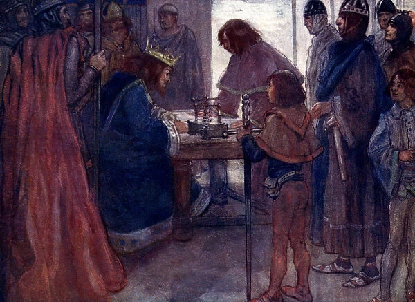 The Great Charter was sealed with the Kings seal, 1215, (1905). Artist: As Forrest
