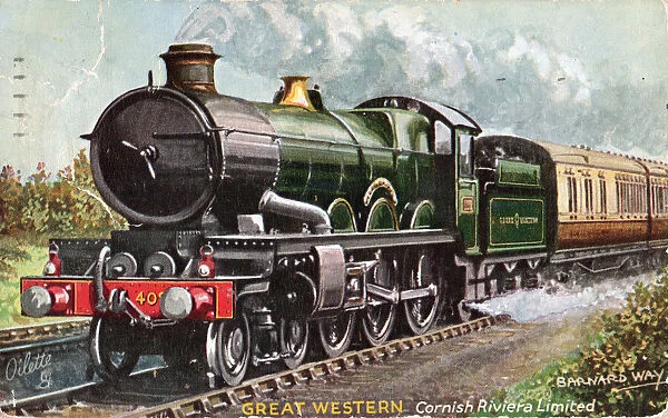 Great Western - Cornish Riviera Limited, Barnard Way, 1932. Creator: Unknown