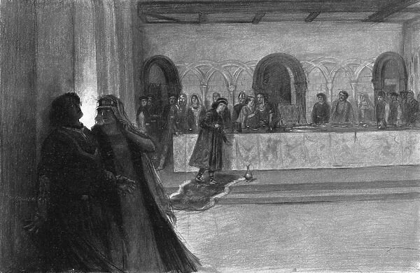 Hallucination of Macbeth during the feast, 1909. Artist: J Simont