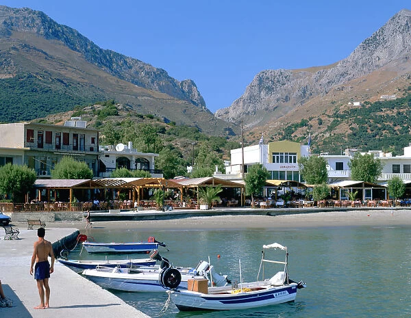 Harbour, Plakias, Crete, Greece