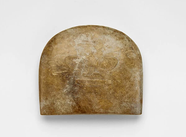 Head ornament with mask, Late Neolithic period, ca. 3300-2250 BCE. Creator: Unknown