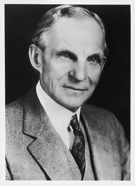Henry Ford, American automobile engineer and manufacturer, 1908