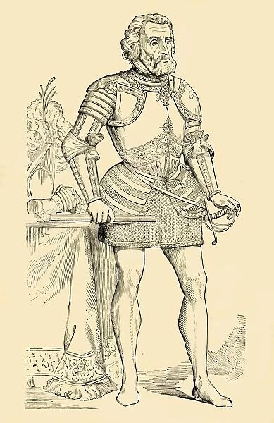 Hernando Cortes, c1530-1540, (1890). Creator: Unknown