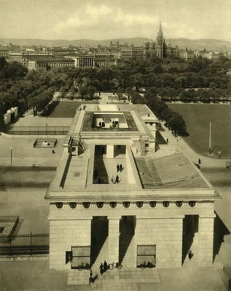 The Heroes Monument, Vienna, Austria, c1935. Creator: Unknown