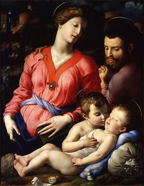 The Holy Family, c. 1540. Artist: Bronzino, Agnolo (1503-1572)