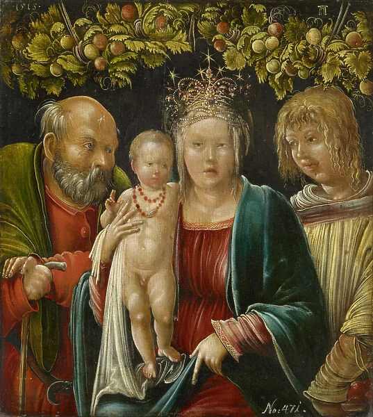 The Holy Family with Saint Agapitus, 1515. Artist: Altdorfer, Albrecht (c. 1480-1538)