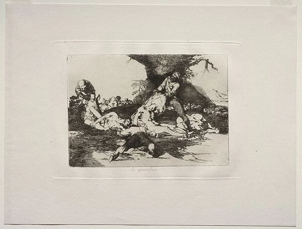 The Horrors of War: They Make Use of Them. Creator: Francisco de Goya (Spanish, 1746-1828)
