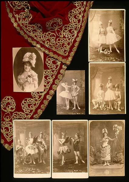 Images of the world premiere of the ballet The Sleeping Beauty by Pyotr Tchaikovsky, 1890