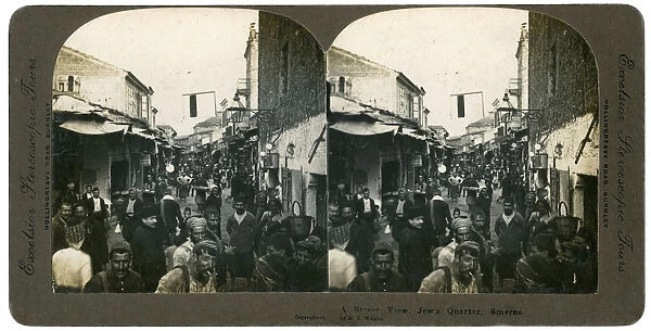 The Jewish quarter, Smyrna, Greece, 1900s. Artist: ME Wright