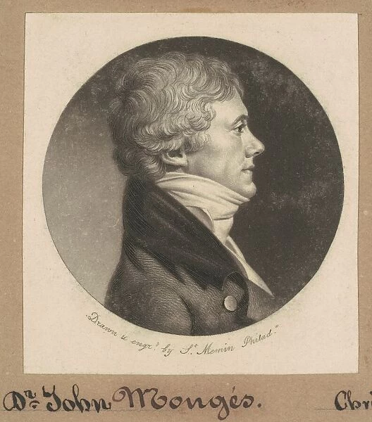 John Armentaire Monges, 1800. Creator: Charles Balthazar Julien Fé