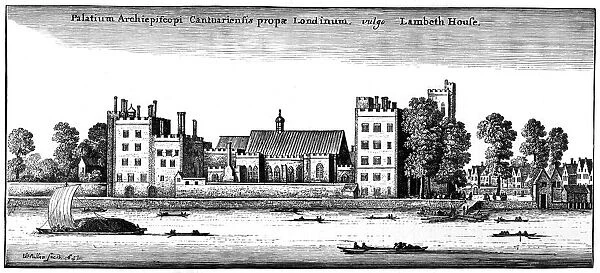 Lambeth Palace, London, 1647 (1893)
