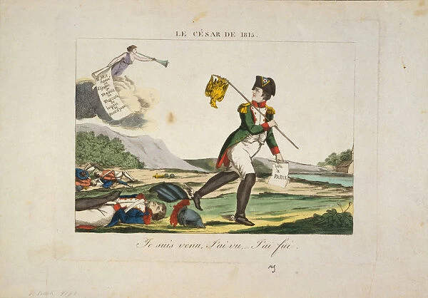 Le Cesar de 1815 (Napoleon as Caesar of 1815), 1815. Artist: Anonymous