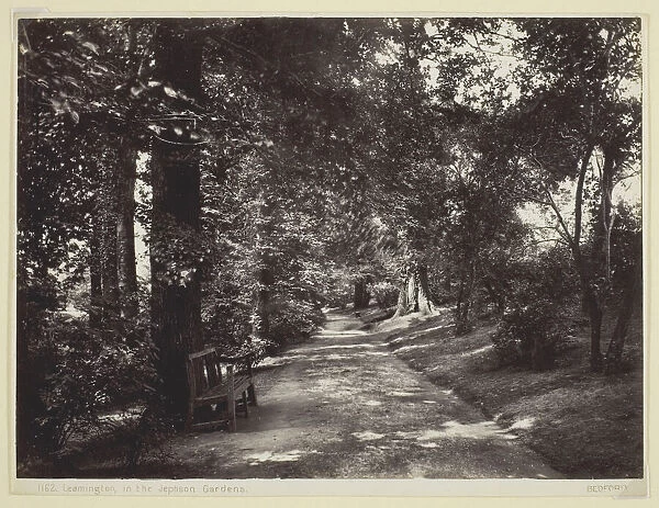 Leamington, in the Jephson Gardens, 1860  /  94. Creator: Francis Bedford