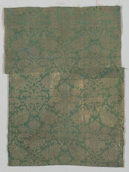 Two Lengths of Textile, 1500s. Creator: Unknown