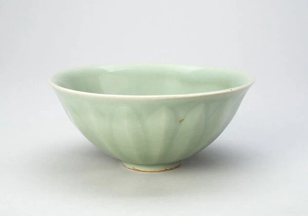 Lotus Petal Bowl, Southern Song dynasty (1127-1279), 13th century. Creator: Unknown