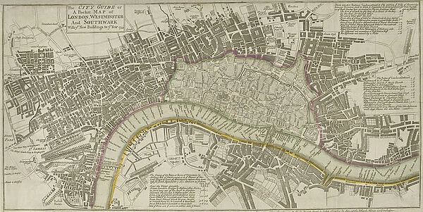 Map of London, 1753